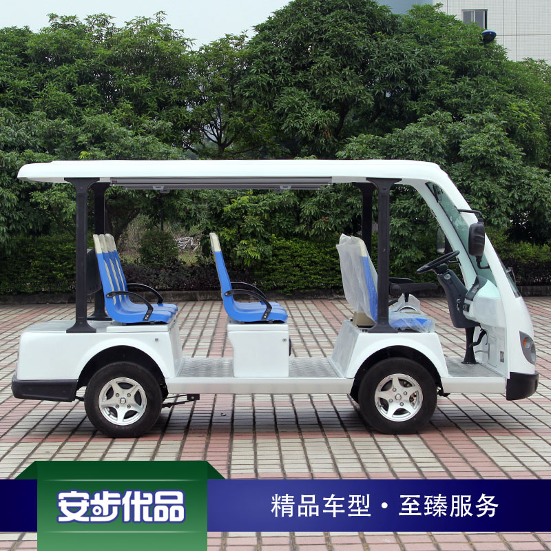 豪華八座電動觀光車(塑料座椅)