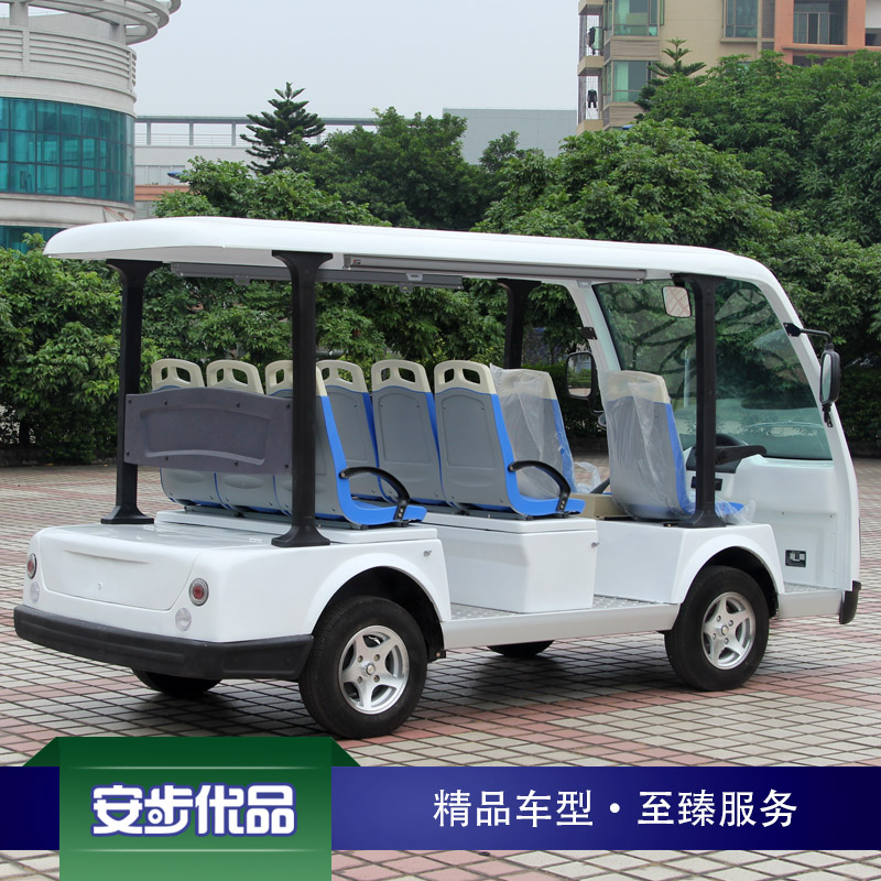 豪華八座電動觀光車(塑料座椅)